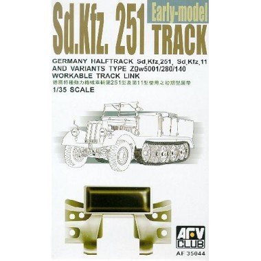 SdKfz 251 (Early) Workable Track Links 1-35 AFV Club