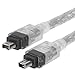 Cmple - 3FT FireWire Cable 4 Pin to 4 Pin Male to Male iLink DV Cable Firewire 400 IEEE 1394 Cord for Computer Laptop PC