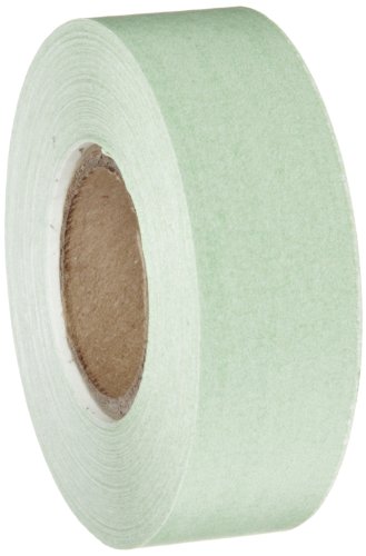 Roll Products 158-0003 Paper Adhesive Tape, 500" Length x 3/4" Width, 1" Core, For Color Coding and Marking, White (Roll of 500)