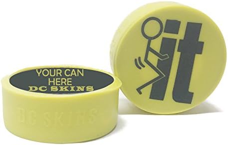 DC Skins Snuff Covers - Waterproof Protective Skins for Dip and Chew Cans - F' It