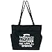 Brooke & Jess Designs Teacher Tote Bag with Pockets for Teachers - Perfect Bags for Work, Teacher Gifts for Women Educators, Teaching Assistants (Teacher Influence Lexie Black Rainbow Straps)