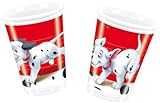 101 Dalmations Birthday Party - 101 Dalmations Plastic Party Cups x 8