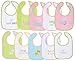 Neat Solutions Water Resistant Bib Set, 10 count, Girl