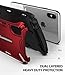 Ringke Dual X Compatible with iPhone Xs Max Case - Iron Red