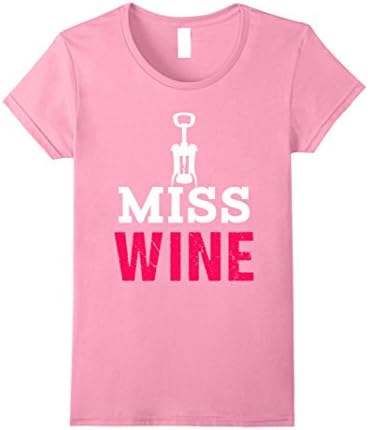 Womens Cute and Funny I Miss Wine Pregnancy Shirt XL Pink
