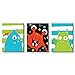 Big Dot of Happiness Monster Bash - Nursery Wall Art and Kids Room Decorations - 7.5 x 10 inches - Set of 3 Prints