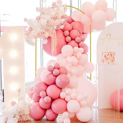 BIXVSIN 2.2m Metal Wedding Arch Backdrop Stand Arch Frame for Birthday Party Anniversary Celebration Studio Background Decoration