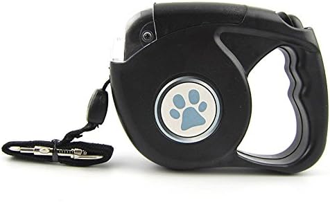 LED Pet Leash, Dog Chain, Black Color by Duke Austin