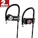 Bluetooth Headphones, ACEPOW Metal Wireless Sports Earphones IPX7 Sweat proof V4.1 APT-X Stereo Noise Isolating Earbuds with Mic for Gym Workout 8 Hour Battery Headsets,Premium Bass Sound (black)