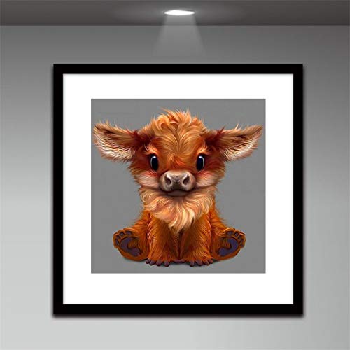 Alimao 5D Embroidery Paintings Rhinestone Pasted DIY Diamond Painting Cross Stitch Full Diamond