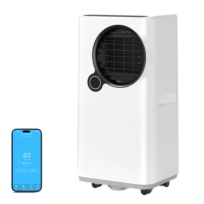 Photo 1 of Portable Air Conditioners, 16000 BTU 6-in-1 Cooling, Dehumidifier & Fan, Ultra Quiet with 24H Smart Timer, Auto Shut-Off & Child Lock for Home/Bedroom/Office