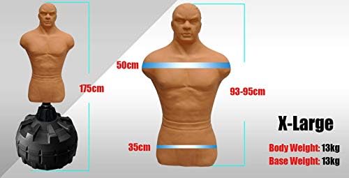 free standing human punching bag