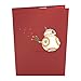 Lovepop Valentines Day Card for Her, Him - 3D Star Wars Greeting Pop-Up Cards - BB-8 Mine - 5
