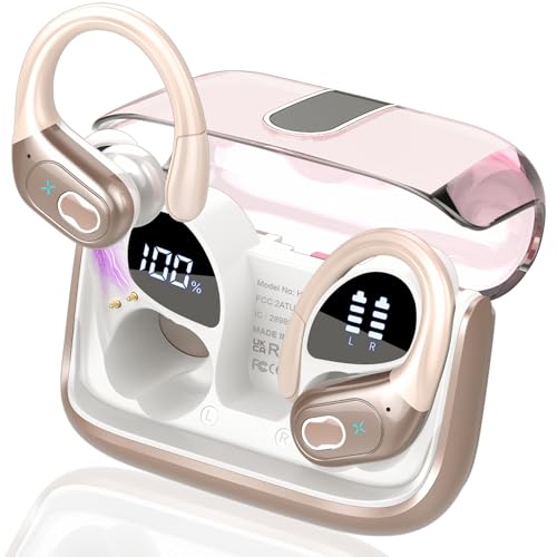 Aptkdoe Wireless Earbuds 75H Bluetooth 5.4 Sport