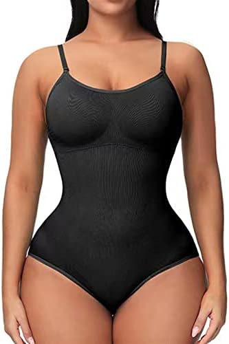 THUCHENYUC 1/2Pcs Skims Bodysuit For Women Full Body Shapewear