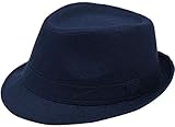 Simplicity Unisex Timelessly Classic Manhattan Fedora Hat