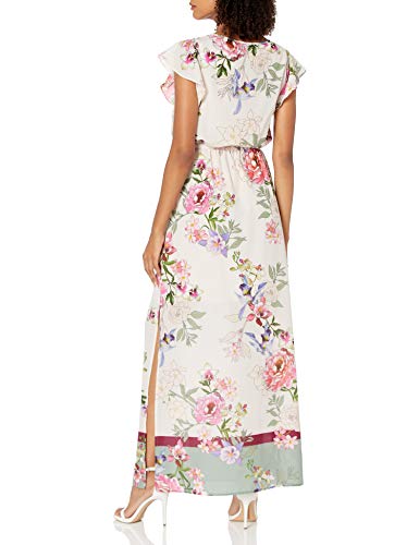 Adrianna Papell Women's Floral Border 