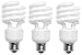 TCP 68914DL3 CFL Mini Spring A Lamp - 60 Watt Equivalent (only 14W used) Daylight (5000K) Standard Spiral Light Bulb - 3 pack