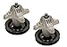 CUB CADET 2 Spindles Replace MTD Spindle Numbers 618-04474, 918-04474, 918-04474A, 918-04474B, 618-04495, 918-04495
