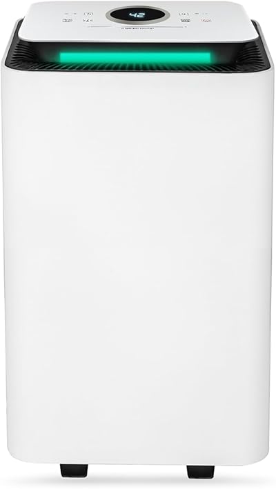 Trongle 12L/Day Dehumidifier 2.5L Tank Clothes Dryer Mode 24Hr Timer Digital