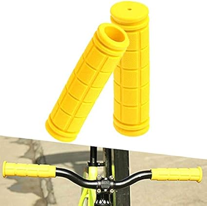 yellow mtb grips
