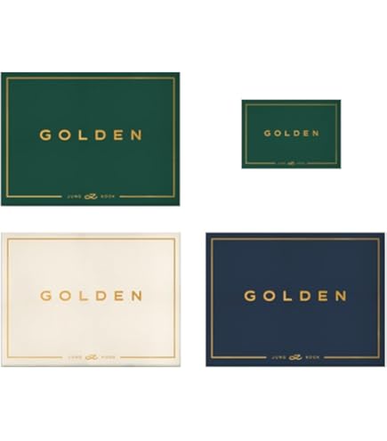Amazon.com: [Set] BTS JUNGKOOK GOLDEN 1st Solo Album 3 Ver Set