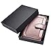 Womens Wallets RFID Small Compact Bifold Leather Card Holder Zip Pocket