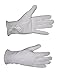 12 Pairs Cotton Parade Gloves with Snap Back Formal Tuxedo Honor Guard White Gloves