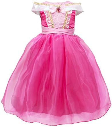 About Time Co Princess Girls Dress Halloween Birthday Christmas Costume Party Outfit