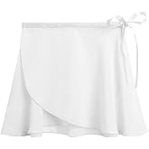 Stelle Ballet Skirt Women Chiffon Sarong Wrap Skirt Adjustable Tie Adult Dance Skirts
