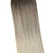 Easyouth Sew in Hair Extensions Human Hair Color 8 Light Brown to 60 Platinum Blonde Remy Hair Weft Hair Bundles Full Head for Women 22 Inch 100G