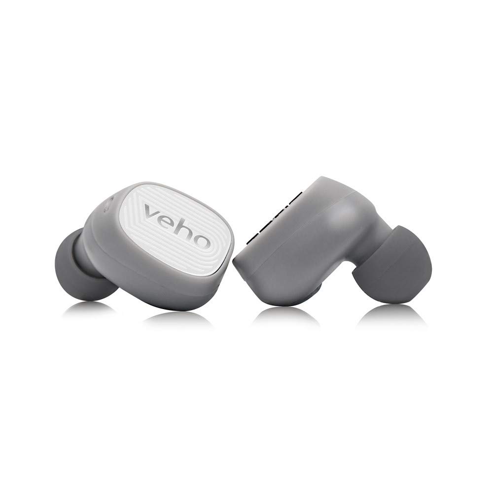 Veho ZT-1 True wireless earphones | Bluetooth | headphones | TWS | Earbuds | Mic | Charging Case included | AAC | Designed in the UK | VEP-018-ZT1W