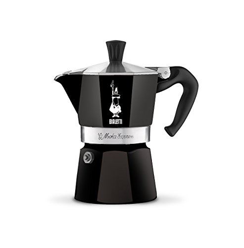 Bialetti - Moka Color: Ikonische Espressomaschine für die Herdplatte, macht echten Italienischen Kaffee, Moka-Kanne 3…