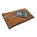 Hide & Drink, All Purpose Utility & Charger Case for MacBook & iPad, Rustic Bag for Cables, Travel Case, Full Grain Leather, Handmade (Swayze Suede)