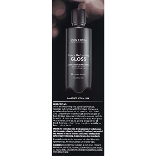 John Frieda Colour Refreshing Gloss, Cool Silky, Deep