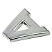 Okeler 1 Set 40 Pcs Silver Car Logo Auto 3D Emblem Badge Sticker Chrome Letters Number
