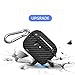 Compatible with AirPods Pro Case, Ultra Thin 360°Full Body Protective Shockproof Shockproof Wireless Charging Earbuds Cover Skin Headset Case Cover Black