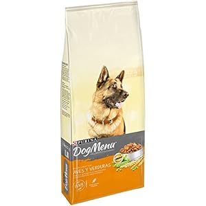 Purina Dog Menu Pienso para Perro Adulto Aves y Verduras 15 Kg