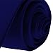 Navy Blue Necktie SOLID Mens Neck Tie Satin by K. Alexander