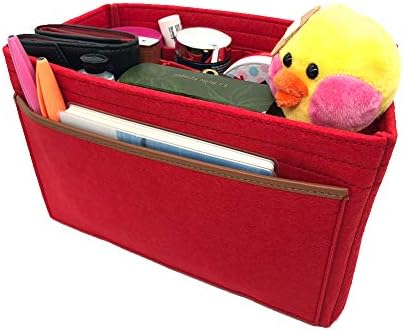 Felt Insert Bag Organizer JOOMU, Tote Bag Purse Organizer Insert Fits Lv Gm Neverfull,Handbag Organizer Insert