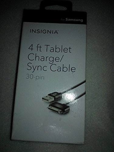 Insignia - 4ft 30-pin Charge-and-sync Cable