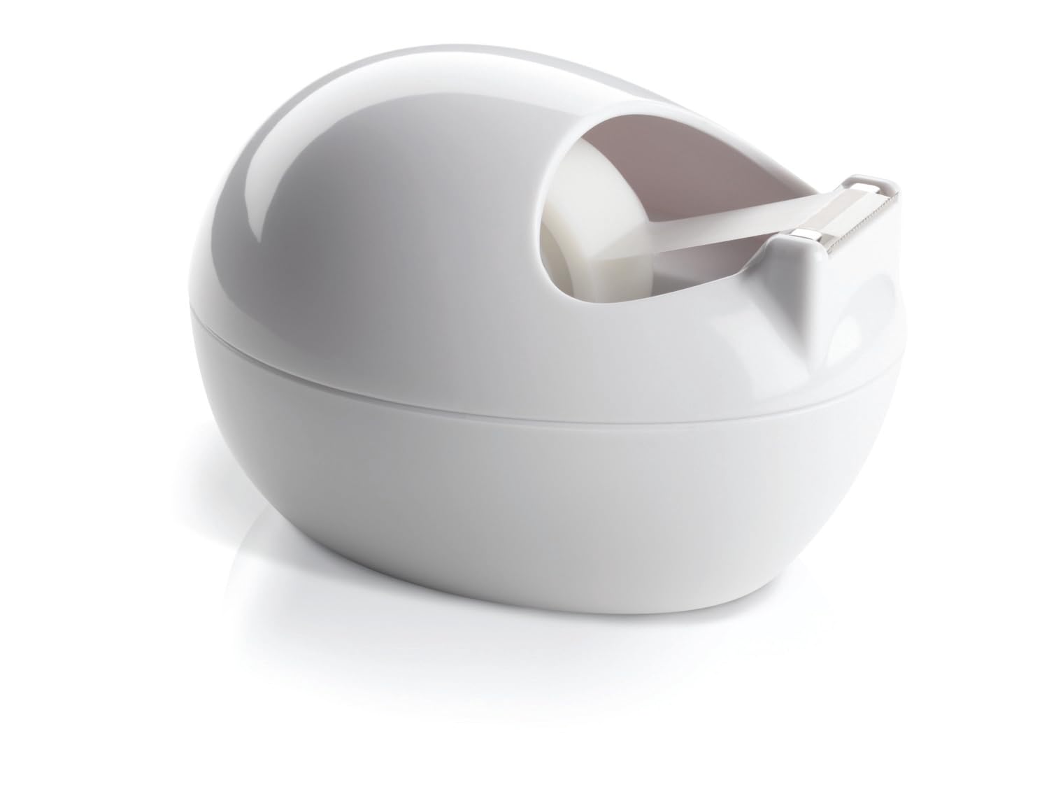 Scotch Dispenser by Karim Rashid, White - Scotch Magic Tape, 19 mm x 7.5 m, 1 Roll/Pack