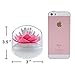 MelonBoat Lotus Cotton Swab Holder, Cotton Swab Dispenser, Qtip Holder, Q tip Holder, Q-tip Holder, Small Q-tips Toothpicks Storage Organizer, Red