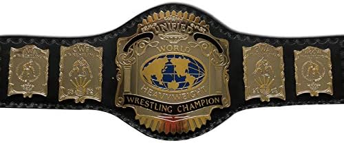 EasyBuyingShop Undisputed Heavyweight Wrestling Championship Replica Title Belt - Brass Metal 4mm Plates