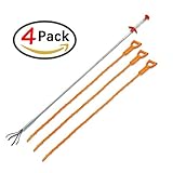 Drain Cleaner,Lpartsol 4 Pack Drain Snake Hair Clog Drain Clog Remover Tool for Home Cleaning