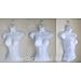 5-Pack Female Mannequin Torso, Dress Form Hollow Back Body or T Shirt Display, For Hanging By EZ-Mannequins For Craft Shows, Photos or Design, Easy to Use and Store, For Small - Medium Sizes
