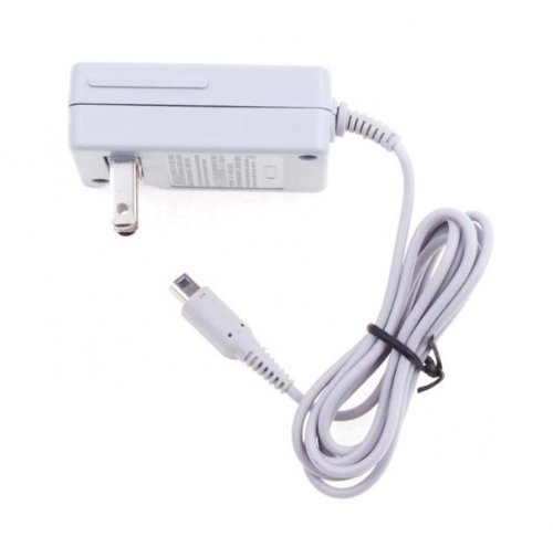 NEON Mains charger for Nintendo DSI XL / DSI / 3DS (US 2-pin plug) (Certified Refurbished)