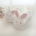Kid's Cozy Fleece Memory Foam House Trick or Treat Halloween Slippers (7 M US Toddler, The Happy Bunny)