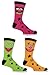 SockShop Men's 3 Pair Muppets Socks 7-12 Multicolored