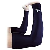 CompressionZ Arm Sleeve (Pair) - Sports Compression Sleeves for Baseball, Basketball, Football, Cycling, Golf - Elbow Brace for Arthritis, Lymphedema - UV Protection for Men/Women